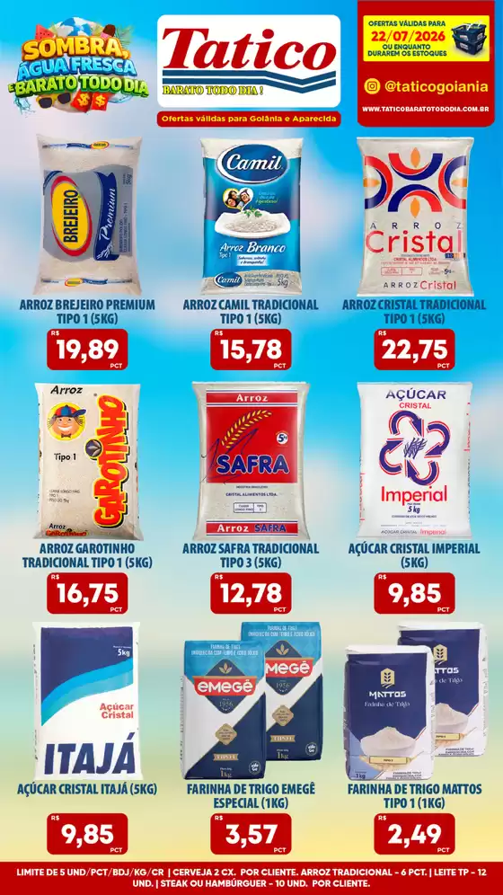 Catálogo Tatico | Ampla seleção de ofertas | 2026-07-22T00:00:00.000Z - 2026-07-22T00:00:00.000Z