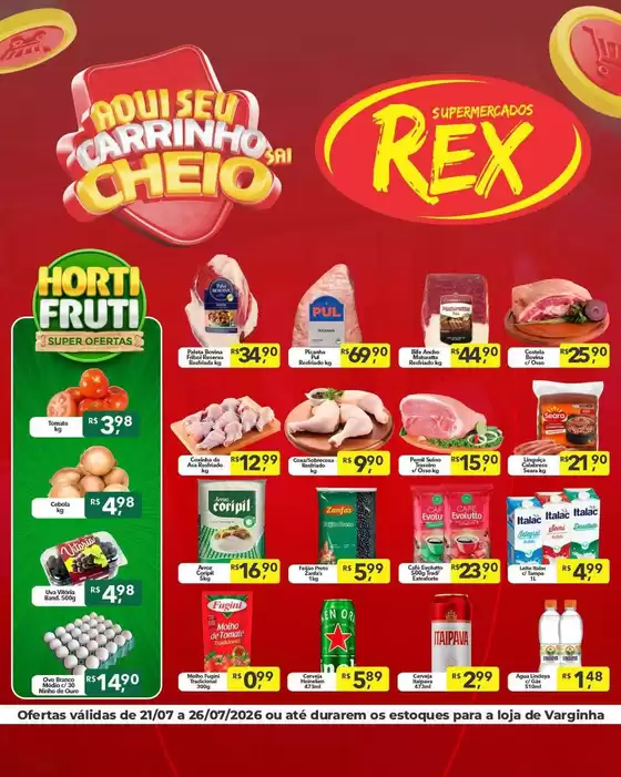 Catálogo Supermercados Rex | Nossas melhores pechinchas | 2026-07-21T00:00:00.000Z - 2026-07-26T00:00:00.000Z