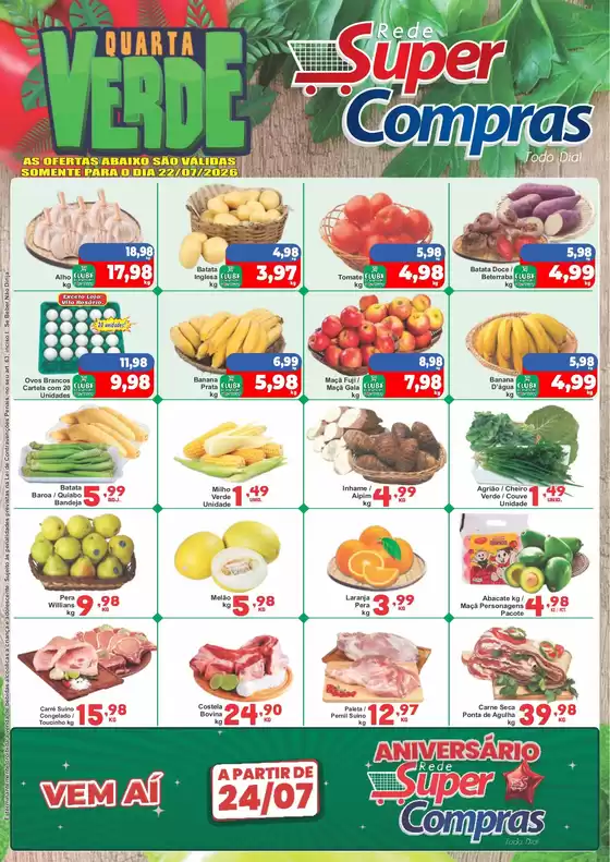 Catálogo Rede Super Compras | Novas ofertas para descobrir | 2026-07-22T00:00:00.000Z - 2026-07-22T00:00:00.000Z