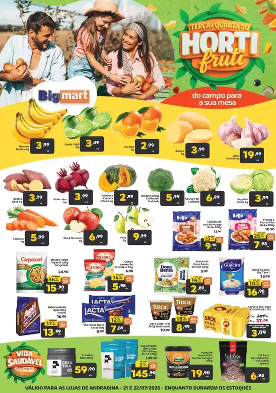 Catálogo Bigmart | Ofertas exclusivas para nossos clientes | 2026-07-22T00:00:00.000Z - 2026-07-22T00:00:00.000Z