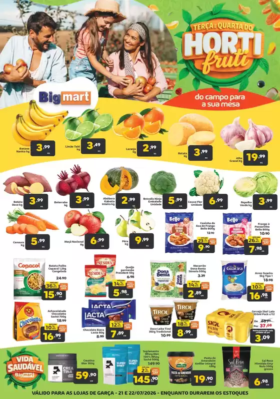 Catálogo Bigmart | Ofertas para caçadores de pechinchas | 2026-07-22T00:00:00.000Z - 2026-07-22T00:00:00.000Z