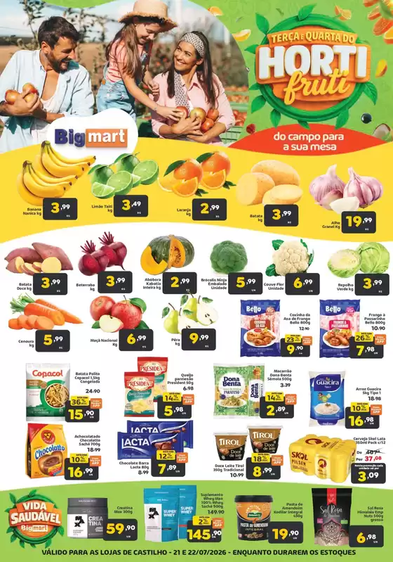 Catálogo Bigmart | Grandes descontos em produtos selecionados | 2026-07-22T00:00:00.000Z - 2026-07-22T00:00:00.000Z