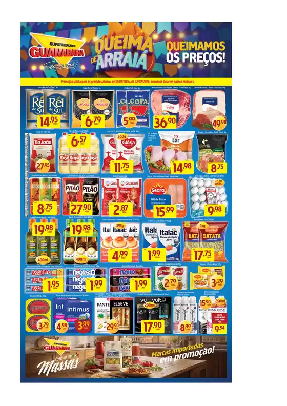Catálogo Supermercados Guanabara | Encarte Supermercados Guanabara | 2026-07-18T00:00:00.000Z - 2026-07-22T00:00:00.000Z