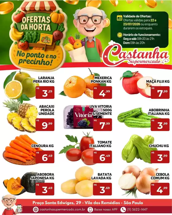 Catálogo Supermercado Castanha | Encarte Supermercado Castanha | 2026-07-22T00:00:00.000Z - 2026-07-23T00:00:00.000Z