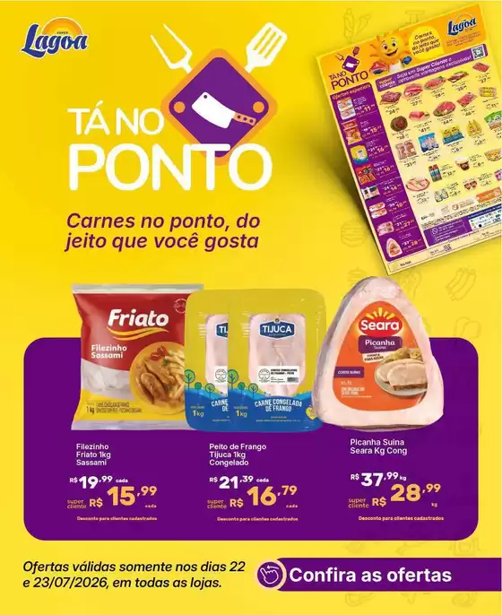 Catálogo Super Lagoa | Promoções especiais em andamento | 2026-07-22T00:00:00.000Z - 2026-07-23T00:00:00.000Z