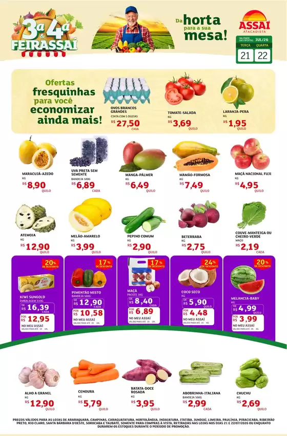 Catálogo Assaí Atacadista | Encarte Assaí Atacadista 49324-737 | 2026-07-21T00:00:00.000Z - 2026-07-22T00:00:00.000Z