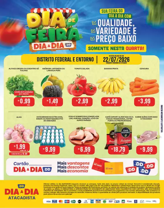 Catálogo Atacadão Dia a Dia | Dia de Feira | 2026-07-22T00:00:00.000Z - 2026-07-22T00:00:00.000Z