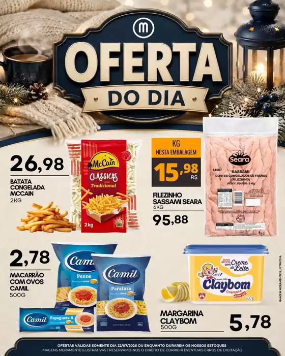 Catálogo Mercadão Atacadista em Sete Lagoas | Promoções especiais em andamento | 2026-07-22T00:00:00.000Z - 2026-07-22T00:00:00.000Z