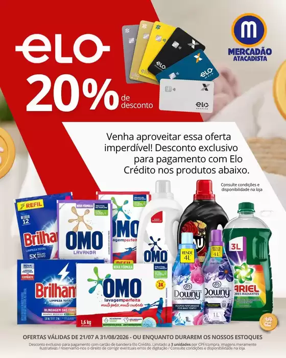 Catálogo Mercadão Atacadista | Ofertas exclusivas | 2026-07-21T00:00:00.000Z - 2026-08-31T00:00:00.000Z