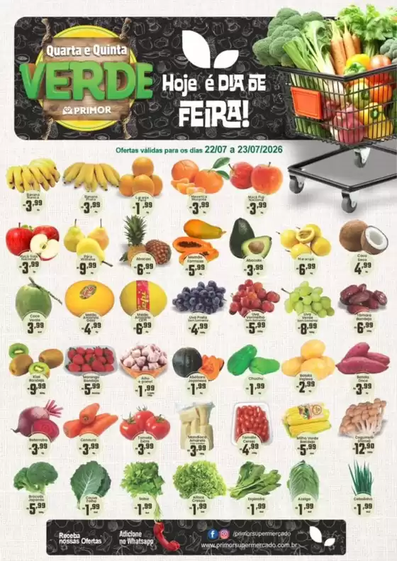 Catálogo Primor Supermercado | Quarta e Quinta Verde | 2026-07-22T00:00:00.000Z - 2026-07-23T00:00:00.000Z