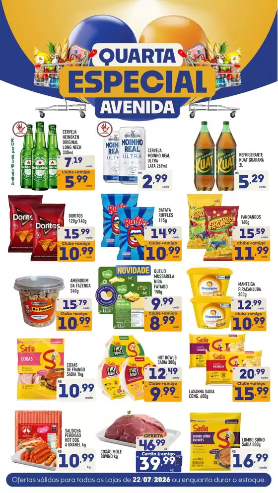 Catálogo Supermercados Avenida | Nossas melhores ofertas para você | 2026-07-22T00:00:00.000Z - 2026-07-22T00:00:00.000Z