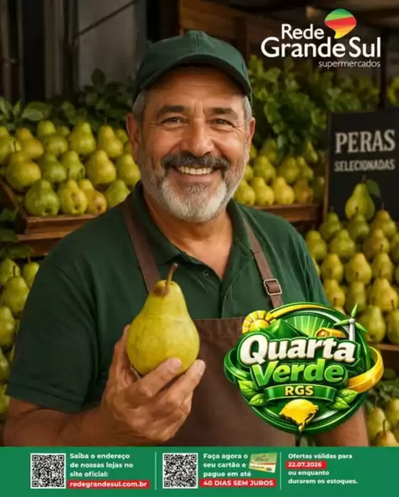 Catálogo Rede Grande Sul | VENHA PARA A QUARTA VERDE DA REDE GRANDE SUL | 2026-07-22T00:00:00.000Z - 2026-07-22T00:00:00.000Z