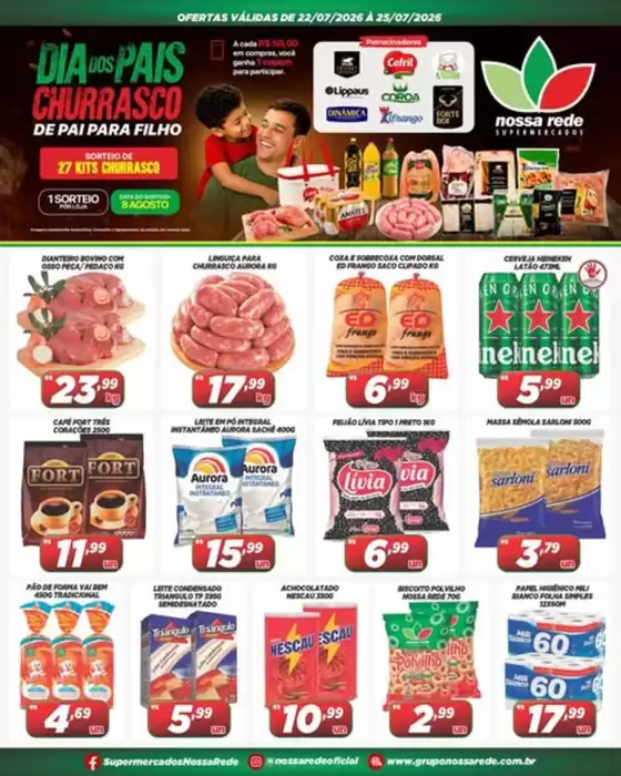 Catálogo Nossa Rede Supermercados | QUARTA VERDE | 2026-07-23T00:00:00.000Z - 2026-07-25T00:00:00.000Z