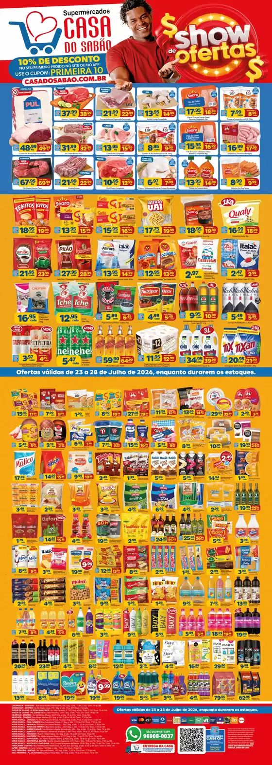 Catálogo Casa do Sabão | Show De Ofertas | 2026-07-23T00:00:00.000Z - 2026-07-28T00:00:00.000Z