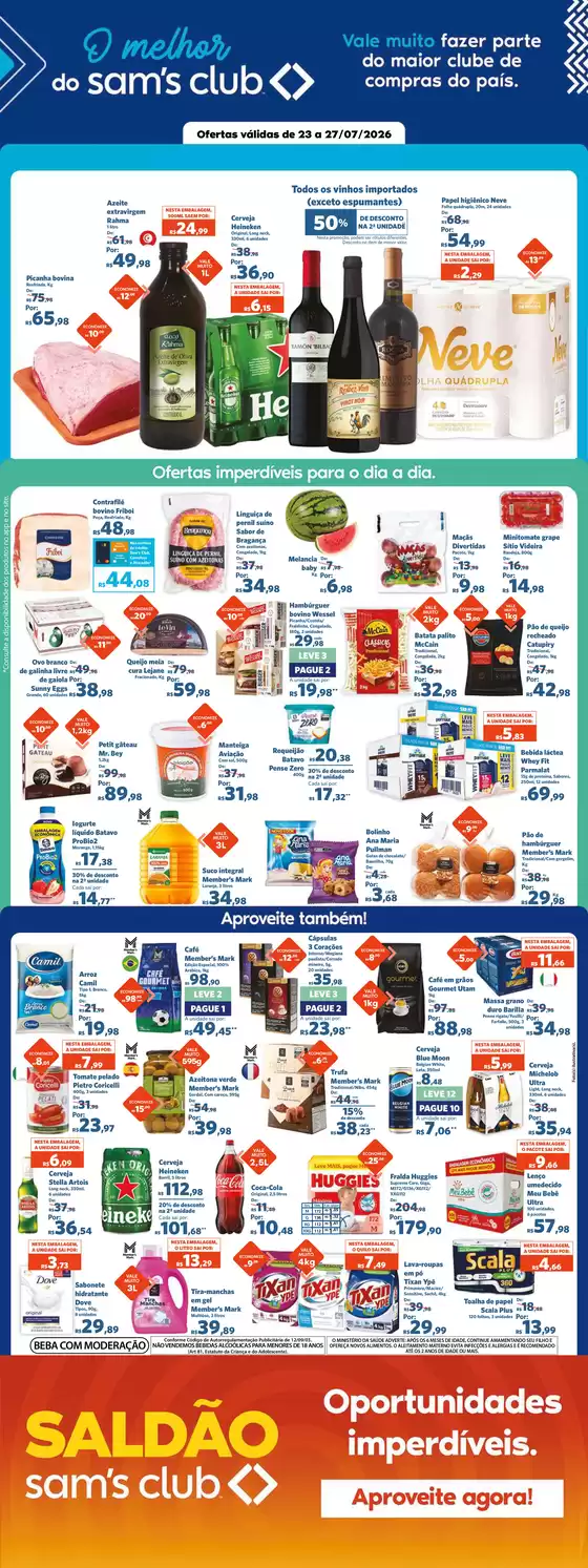 Catálogo Sam's Club | OFERTAS SEMANAL | 2026-07-23T00:00:00.000Z - 2026-07-27T00:00:00.000Z