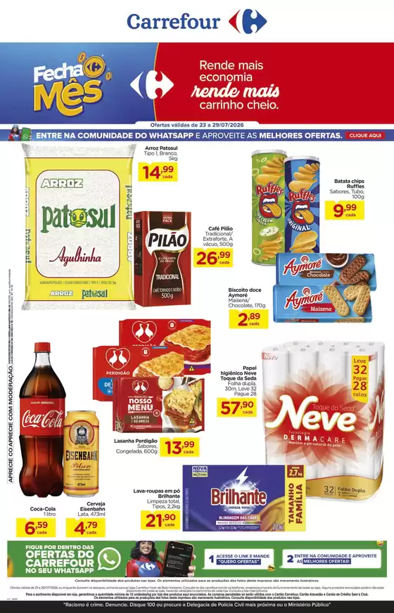 Catálogo Carrefour | Ótima oferta para caçadores de pechinchas | 2026-07-23T00:00:00.000Z - 2026-07-29T00:00:00.000Z