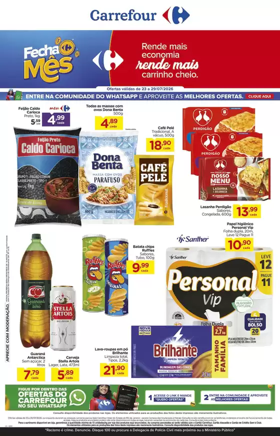 Catálogo Carrefour | Ofertas exclusivas para nossos clientes | 2026-07-23T00:00:00.000Z - 2026-07-29T00:00:00.000Z