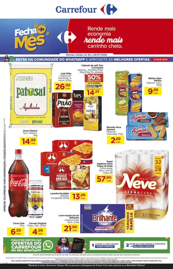 Catálogo Carrefour | Promoções especiais em andamento | 2026-07-23T00:00:00.000Z - 2026-07-29T00:00:00.000Z