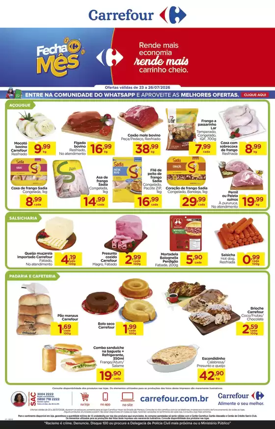 Catálogo Carrefour | LÂMINA EXCLUSIVA AÇOUGUE MANAUS | 2026-07-23T00:00:00.000Z - 2026-07-26T00:00:00.000Z