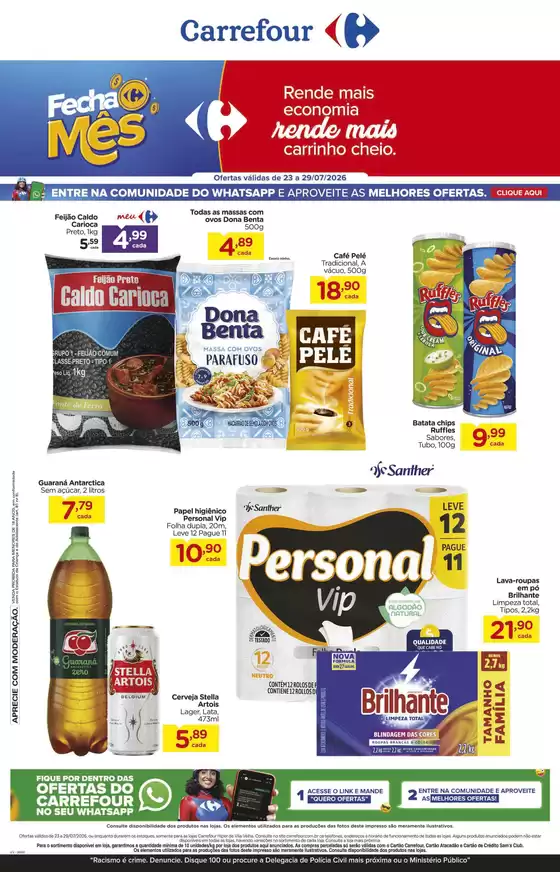 Catálogo Carrefour em Boa Vista do Tupim | Nossas melhores pechinchas | 2026-07-23T00:00:00.000Z - 2026-07-29T00:00:00.000Z