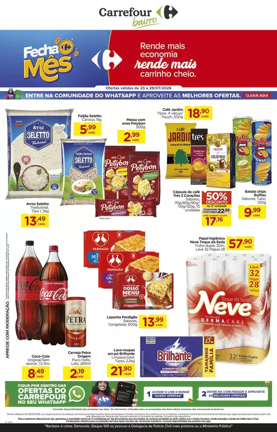 Catálogo Carrefour Bairro | LÂMINA SEMANAL | 2026-07-23T00:00:00.000Z - 2026-07-29T00:00:00.000Z