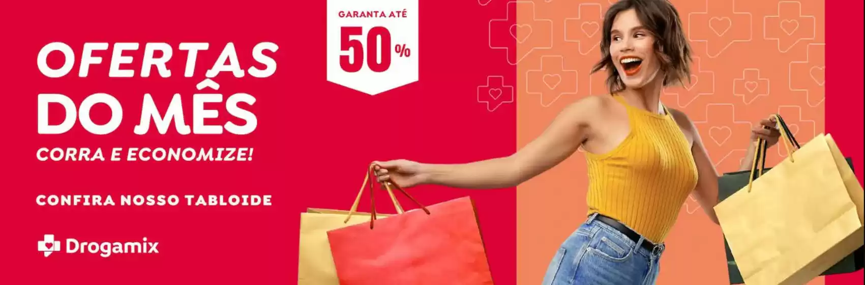 Catálogo DrogaMix | Ofertas do mes ! | 2026-07-23T00:00:00.000Z - 2026-08-19T00:00:00.000Z