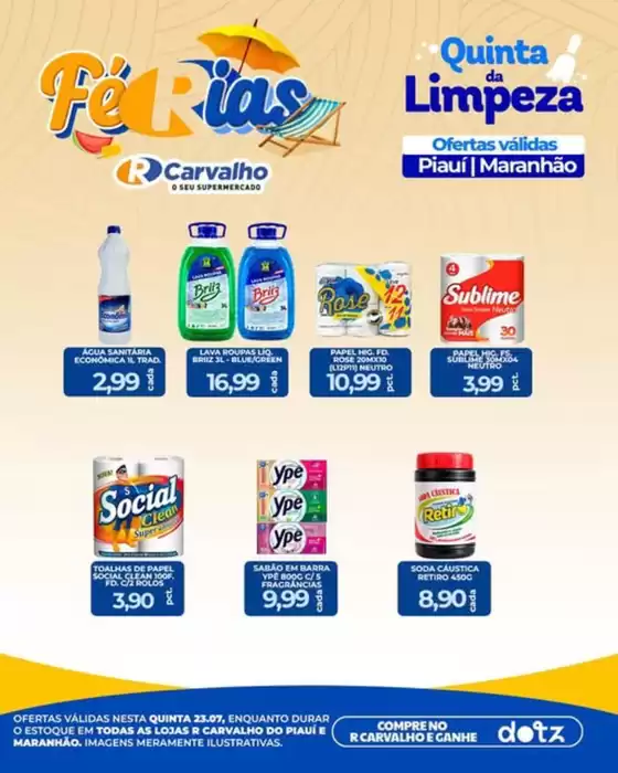 Catálogo R Carvalho Supermercado | Quinta da Limpeza | 2026-07-23T00:00:00.000Z - 2026-07-23T00:00:00.000Z