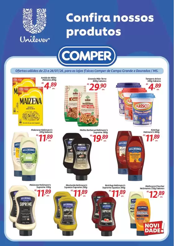 Catálogo Comper | Unilever | 2026-07-23T00:00:00.000Z - 2026-07-26T00:00:00.000Z