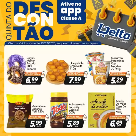 Catálogo Delta Supermercados | Ampla seleção de ofertas | 2026-07-23T00:00:00.000Z - 2026-07-23T00:00:00.000Z