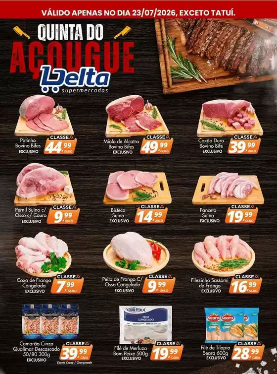 Catálogo Delta Supermercados | Ofertas exclusivas para nossos clientes | 2026-07-23T00:00:00.000Z - 2026-07-23T00:00:00.000Z