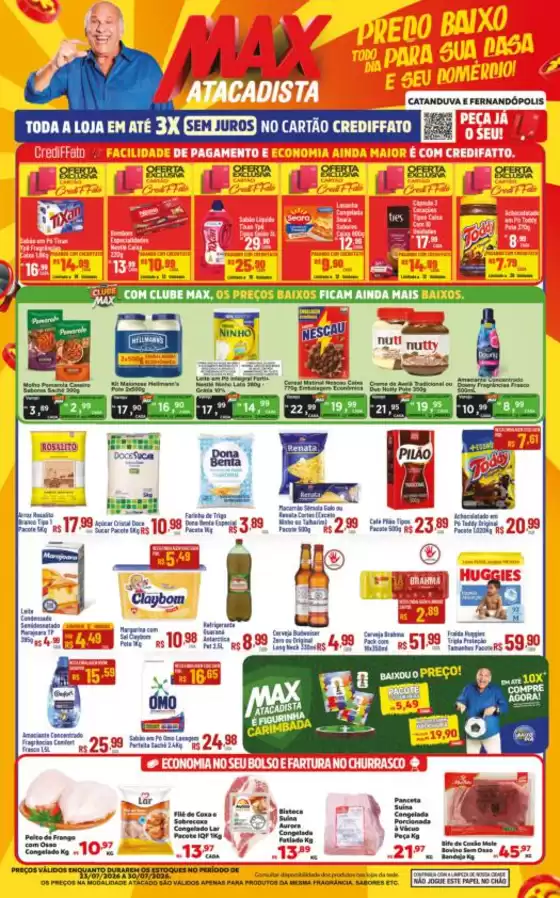 Catálogo Max Atacadista em Andrelândia | Grandes descontos em produtos selecionados | 2026-07-23T00:00:00.000Z - 2026-07-30T00:00:00.000Z