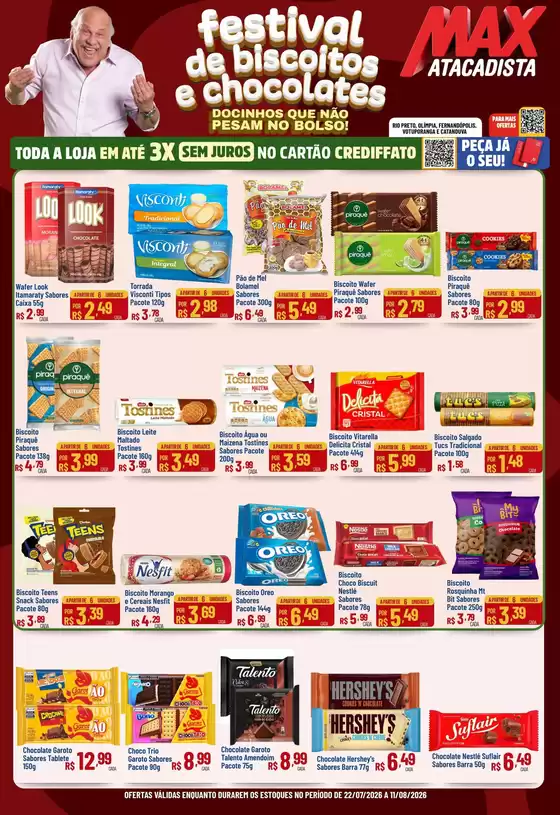 Catálogo Max Atacadista em Andrelândia | Ofertas para caçadores de pechinchas | 2026-07-22T00:00:00.000Z - 2026-08-11T00:00:00.000Z