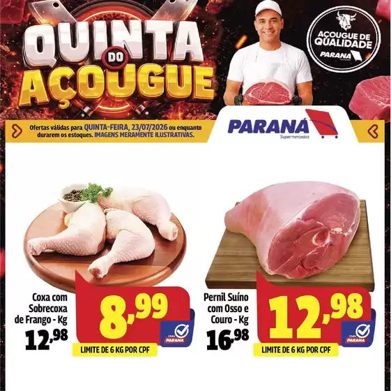 Catálogo Paraná Supermercados | Nossas melhores ofertas para você | 2026-07-23T00:00:00.000Z - 2026-07-23T00:00:00.000Z