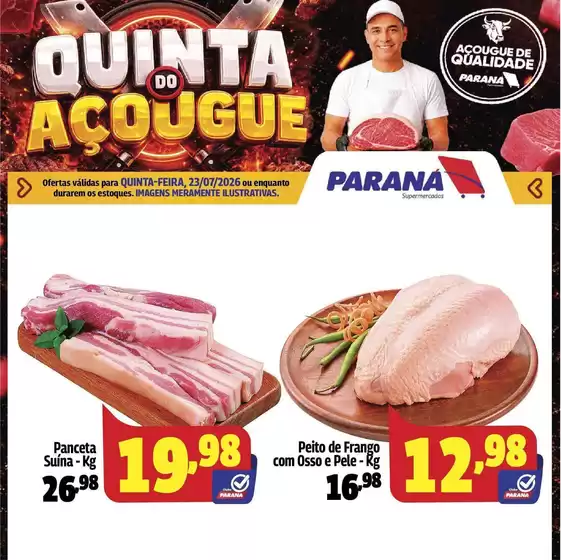 Catálogo Paraná Supermercados | Ofertas especiais para você | 2026-07-23T00:00:00.000Z - 2026-07-23T00:00:00.000Z