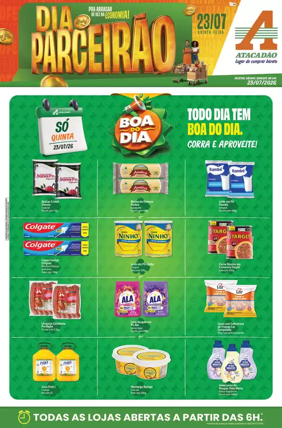 Catálogo Atacadão | Atacadão - Dia Parceirão | 2026-07-23T00:00:00.000Z - 2026-07-23T00:00:00.000Z