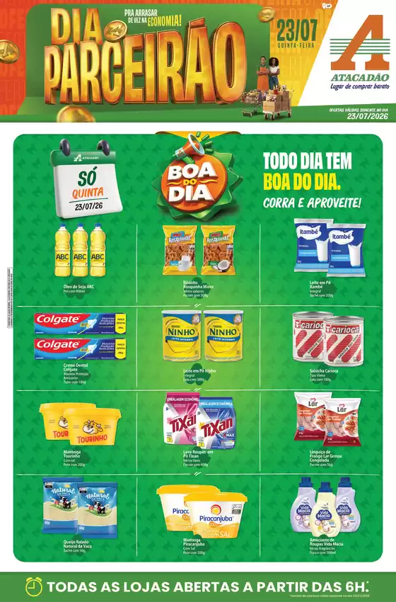 Catálogo Atacadão | Atacadão - Dia Parceirão | 2026-07-23T00:00:00.000Z - 2026-07-23T00:00:00.000Z
