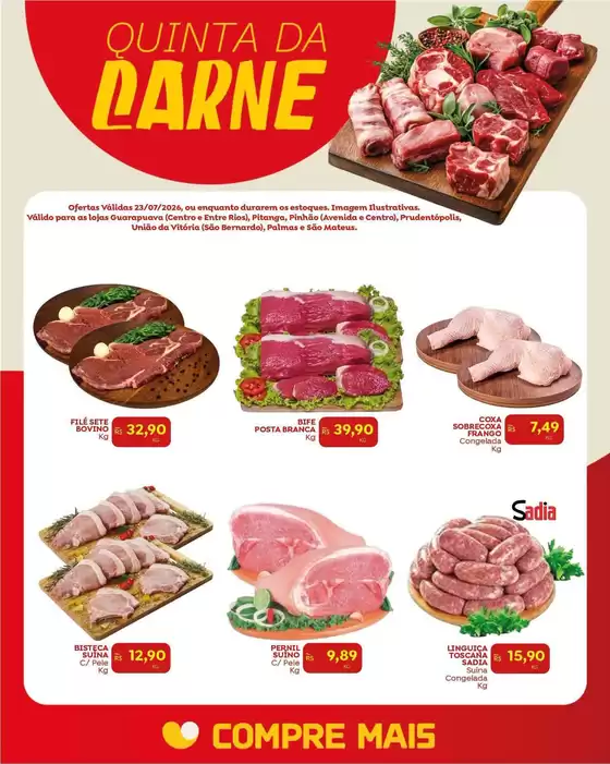 Catálogo Compre Mais | Encarte Compre Mais | 2026-07-23T00:00:00.000Z - 2026-07-23T00:00:00.000Z