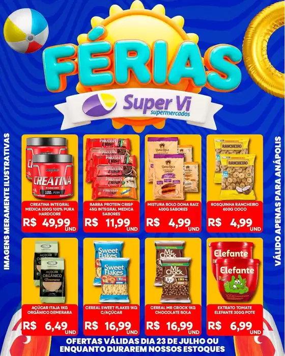 Catálogo Supervi Supermercados | Encarte Supervi Supermercados | 2026-07-23T00:00:00.000Z - 2026-07-23T00:00:00.000Z
