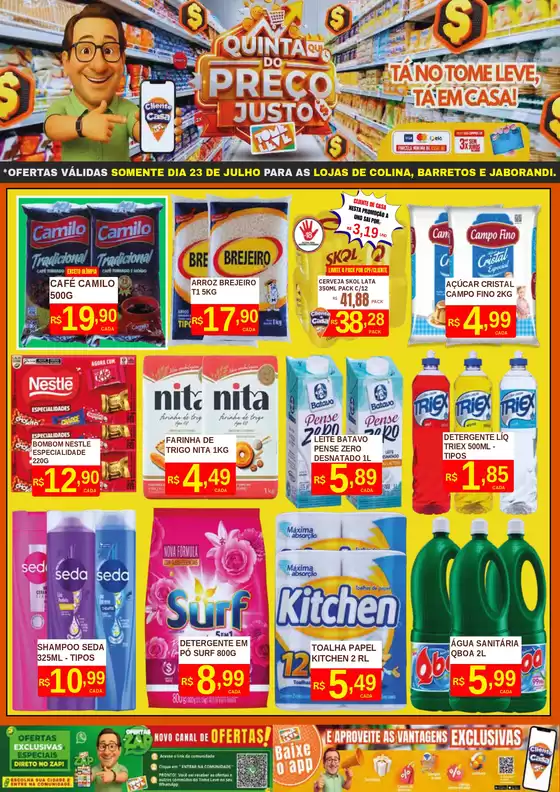 Catálogo Tome Leve | Ofertas especiais para você | 2026-07-23T00:00:00.000Z - 2026-07-23T00:00:00.000Z