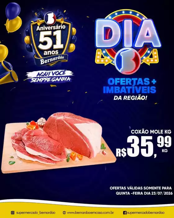 Catálogo Supermercado Bernardão | Ampla seleção de ofertas | 2026-07-23T00:00:00.000Z - 2026-07-23T00:00:00.000Z