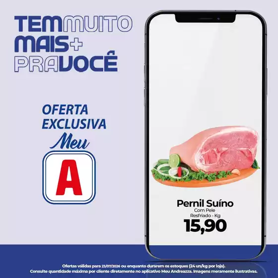 Catálogo Supermercados Andreazza | Melhores ofertas para compradores econômicos | 2026-07-23T00:00:00.000Z - 2026-07-23T00:00:00.000Z