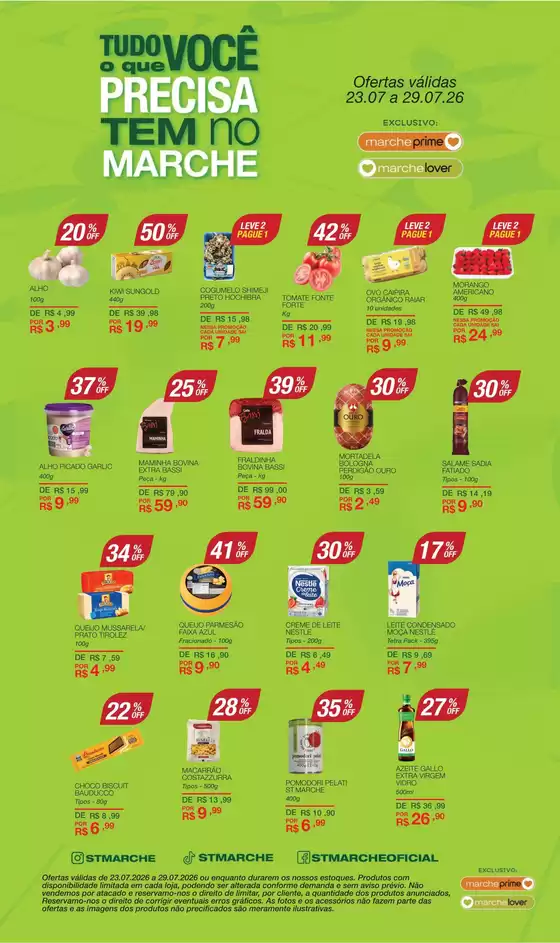 Catálogo St Marche | Melhores ofertas para todos os clientes | 2026-07-23T00:00:00.000Z - 2026-07-29T00:00:00.000Z