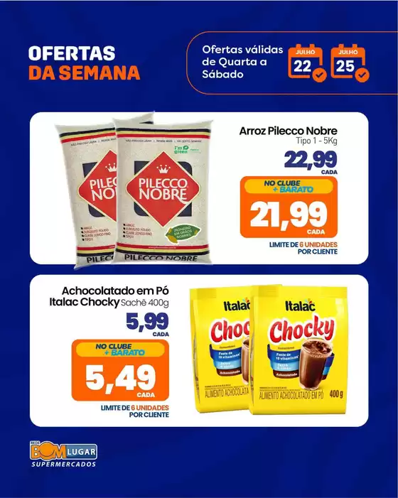 Catálogo Rede Bom Lugar | Nossas melhores ofertas para você | 2026-07-22T00:00:00.000Z - 2026-07-25T00:00:00.000Z