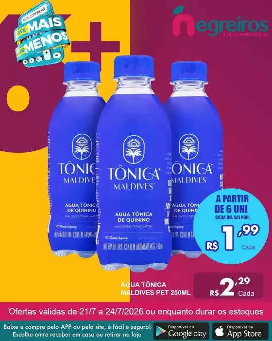 Catálogo Negreiros Supermercados | Ofertas exclusivas | 2026-07-21T00:00:00.000Z - 2026-07-24T00:00:00.000Z