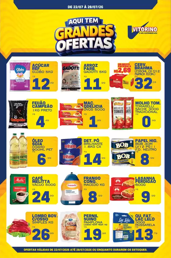 Catálogo Supermercado Vitorino | Encarte Supermercado Vitorino | 2026-07-22T00:00:00.000Z - 2026-07-28T00:00:00.000Z