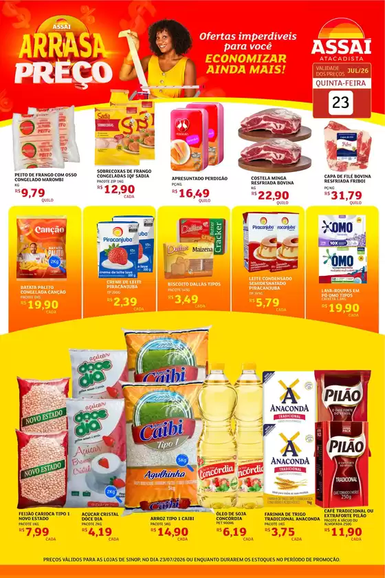 Catálogo Assaí Atacadista | Encarte Assaí Atacadista 49416-977 | 2026-07-23T00:00:00.000Z - 2026-07-23T00:00:00.000Z