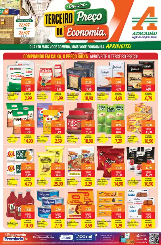 Catálogo Atacadão em Cascavel | Atacadão - Terceiro Preço | 2026-07-23T00:00:00.000Z - 2026-07-28T00:00:00.000Z