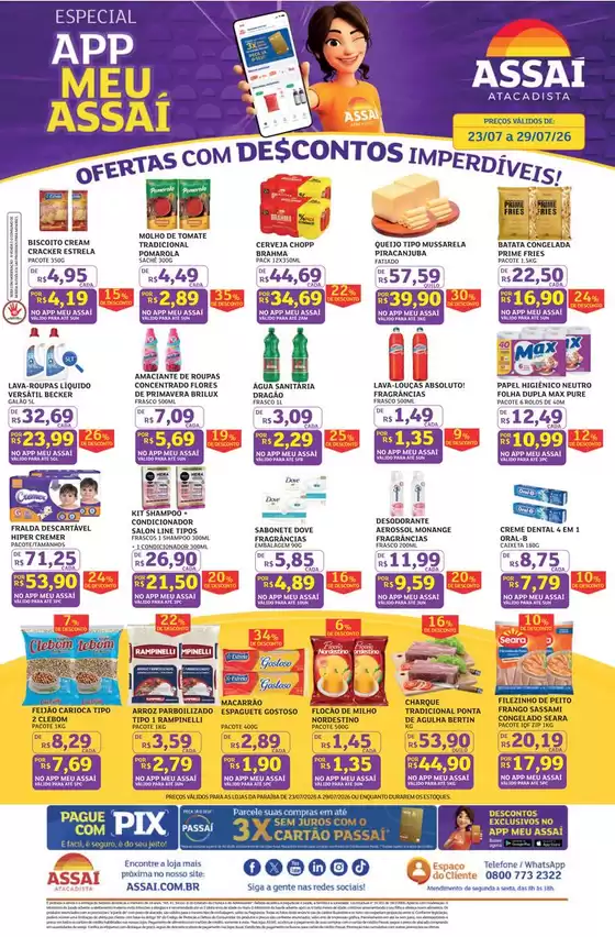 Catálogo Assaí Atacadista | Encarte Assaí Atacadista 168427-570 | 2026-07-23T00:00:00.000Z - 2026-07-29T00:00:00.000Z