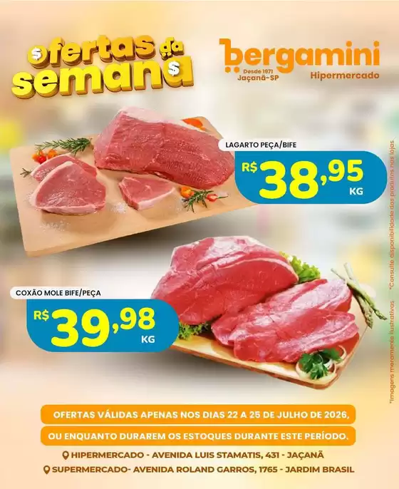 Catálogo Supermercado Bergamini | Grandes descontos em produtos selecionados | 2026-07-22T00:00:00.000Z - 2026-07-25T00:00:00.000Z