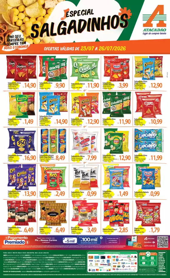 Catálogo Atacadão | Atacadão - Salgadinhos | 2026-07-23T00:00:00.000Z - 2026-07-26T00:00:00.000Z
